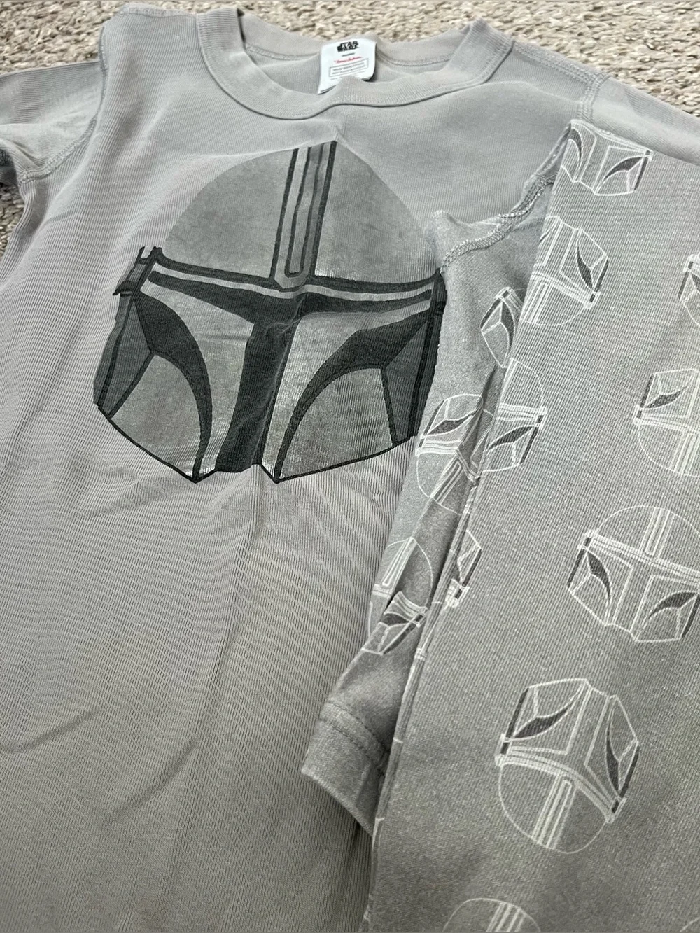 Hanna Andersson X Star Wars Mandalorian Organic Cotton Pajama Set Size 8